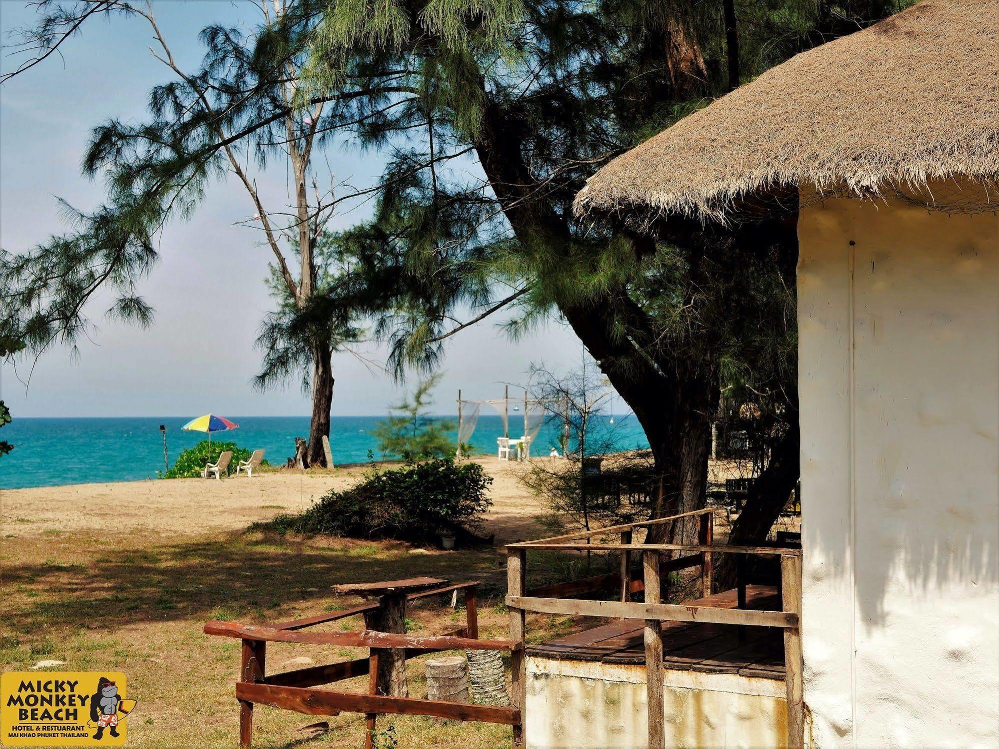 Micky Monkey Beach Hotel Phuket Maikhao Thailand Mai Khao Exterior photo